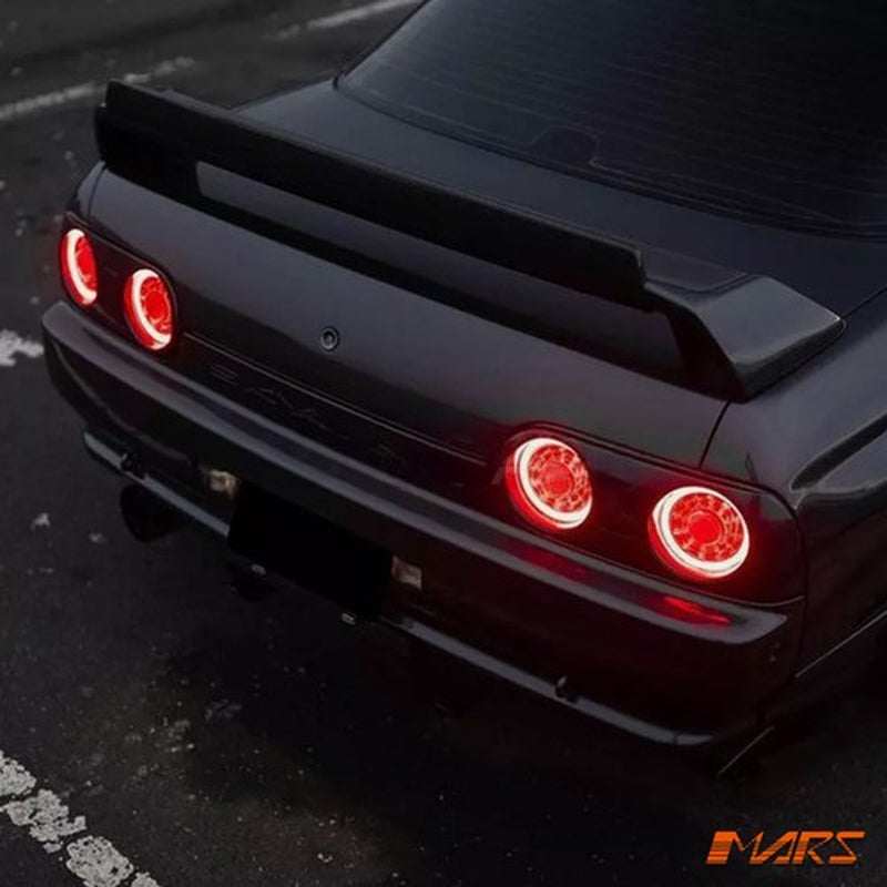 R35 GTR Style LED Tail Lights for Nissan R32 Skyline Coupe GTS-T GT-R RB250DET