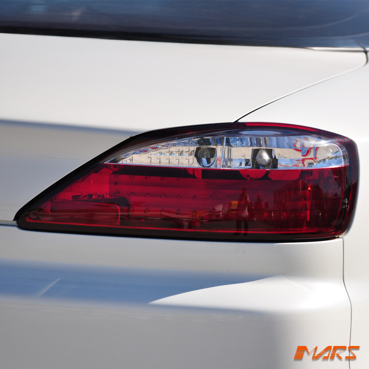 JDM Clear RED LED Tail Lights for NISSAN Silvia 200SX S15 SR20DET Jap Spec Turbo
