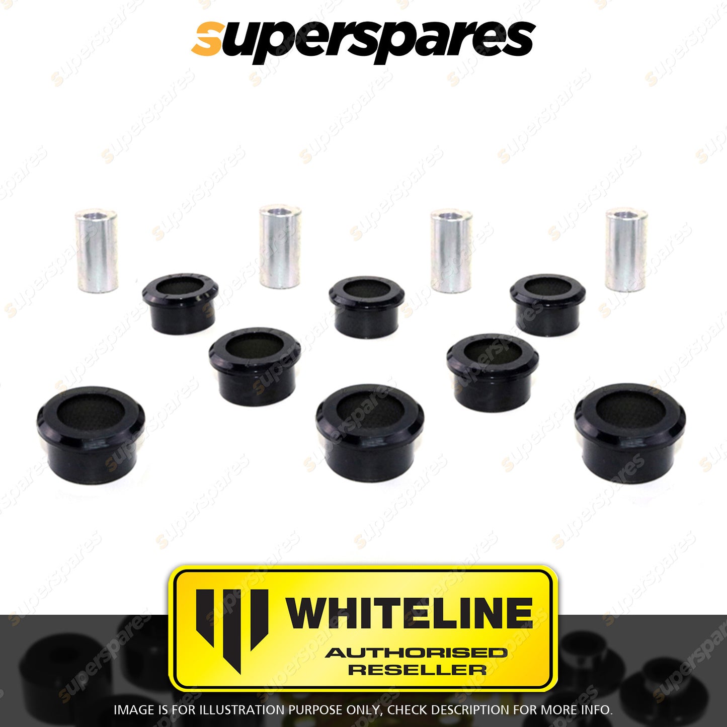 Rear Lower Control Arm Rear Inner Outer Bush for NISSAN 180SX SILVIA S13