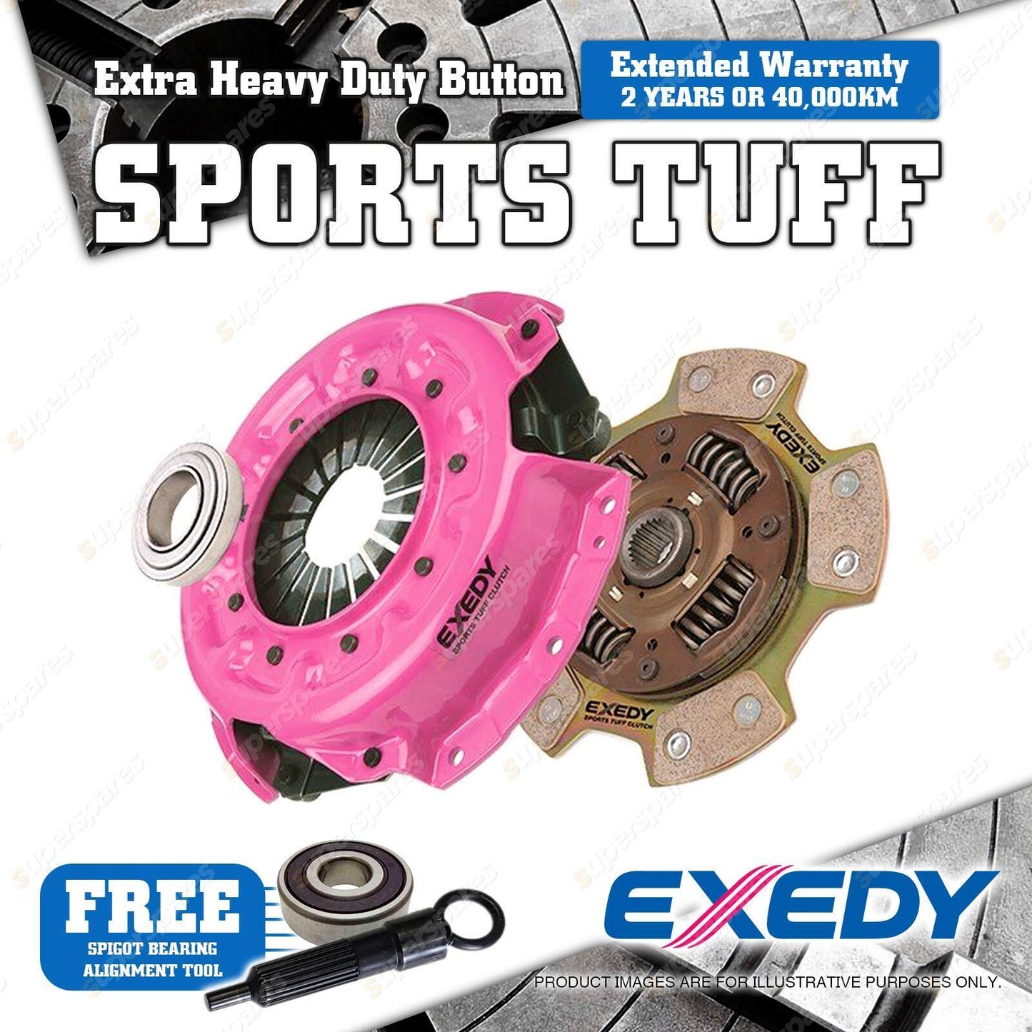 Exedy Extra HD Button Clutch Kit for Nissan 180SX 200SX SILVIA S13 S14 SR20DET