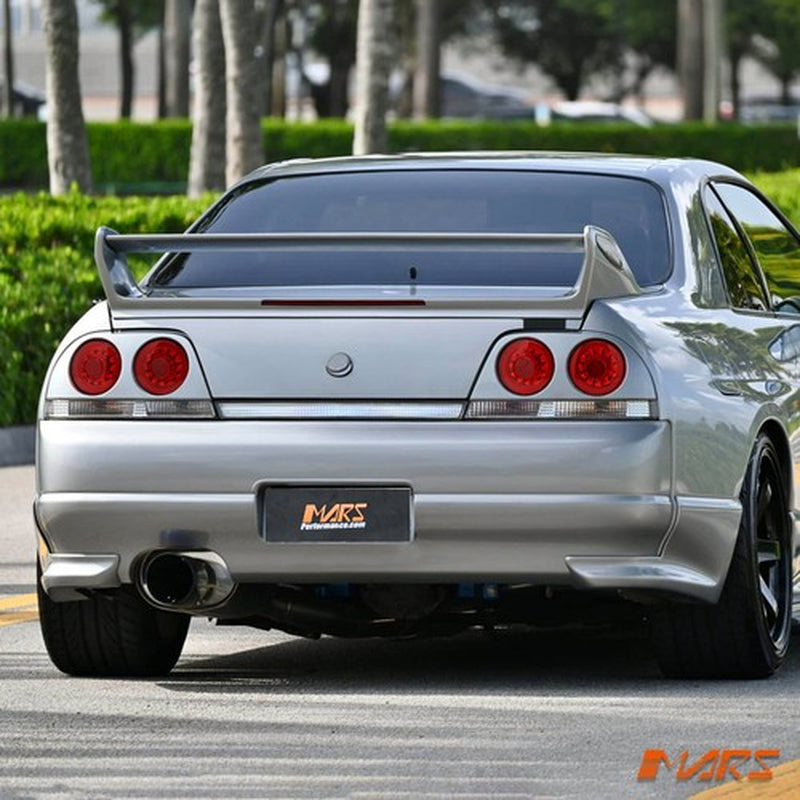 R35 GTR Style Red LED Tail Lights for R33 Skyline Coupe GTS-T GT-R GT-T RB250DET