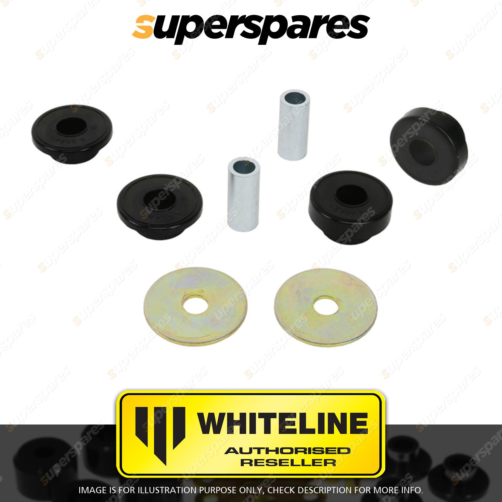 Rear Differential Mount Fr Bush for NISSAN 180SX 200SX 240SX SILVIA S13 S14 S15