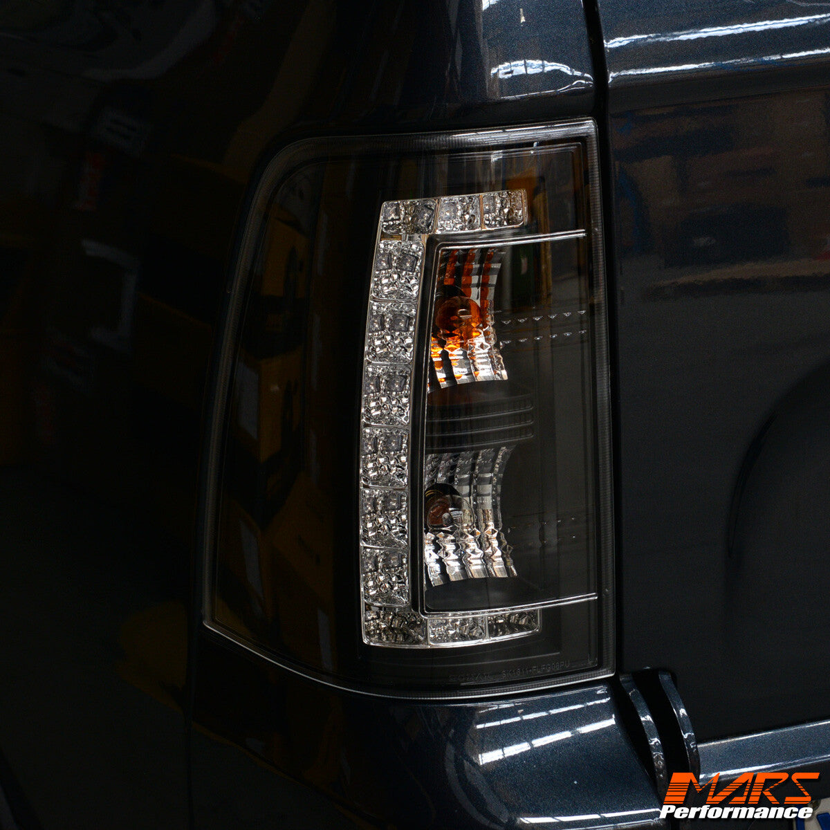 Black LED Tail Lights Ford FG Falcon UTE XR6 XR8 Turbo R6 FPV GS F6 Pursuit