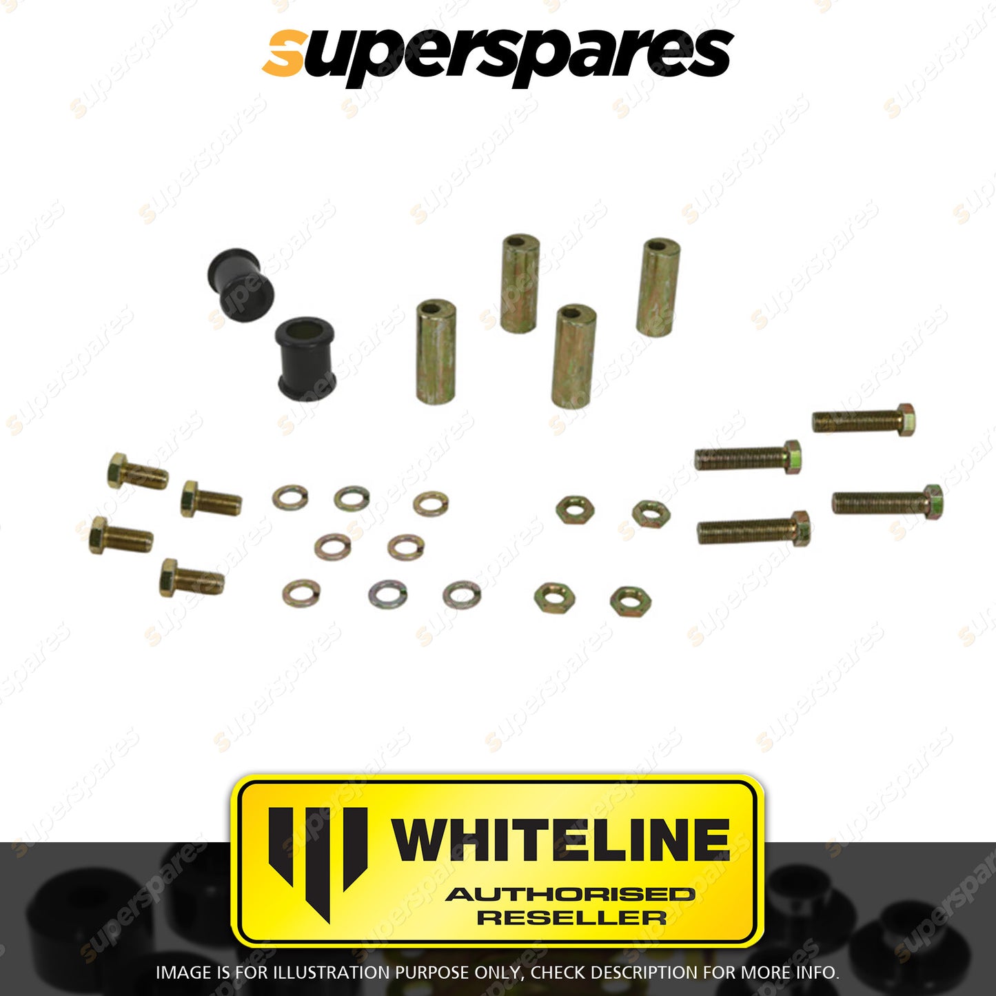 Whiteline Rear Upper Control Arm Rear Inner Bush for NISSAN SKYLINE R32 R33 R34