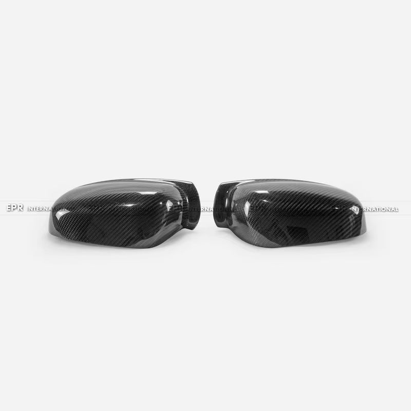 For Nissan Skyline R34 Carbon Fiber Mirror Covers - OEM Style Side Mirror Caps 1999-2002