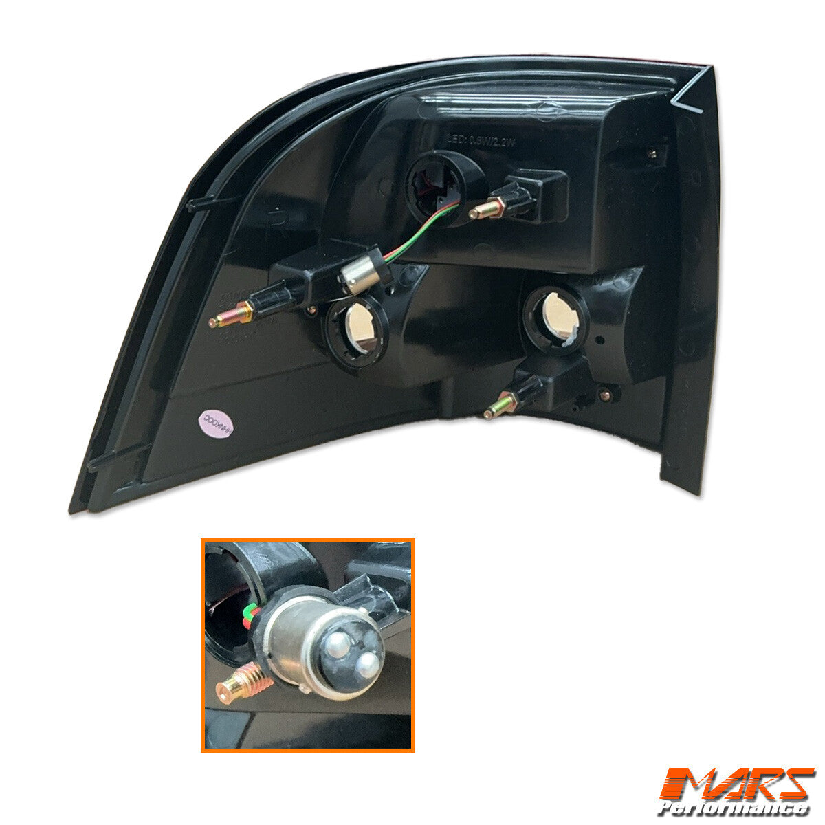 Black LED Tail Lights for Holden Commodore VF UTE Taillight HSV Maloo Pick Up