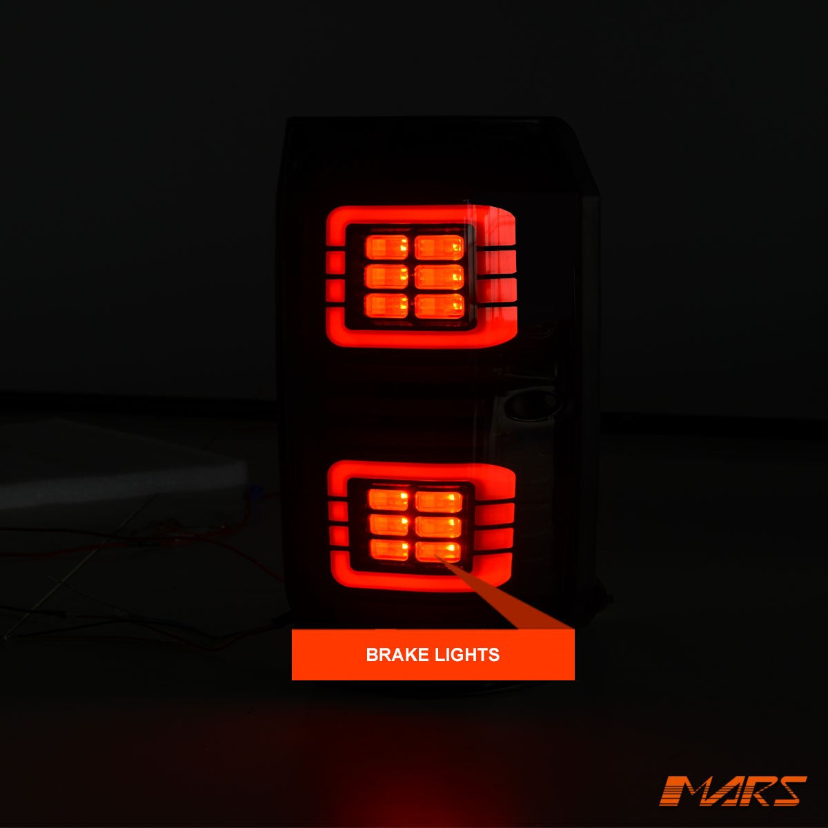 Smoked LED Tail Lights Sequential for Land Landcruiser 70 Series FJ76 LC76 07-25
