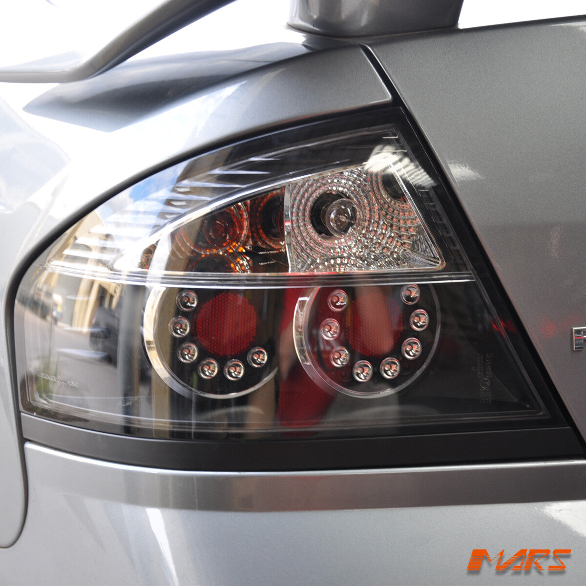 Black LED Altezza Tail Lights Ford Falcon Fairmont FPV BA BF Sedan XR6 XR8 Turbo