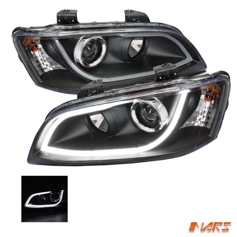 3D LED DRL Projector Headlights for Holden HSV VE Commodore SV6 SV8 SSV Series 1