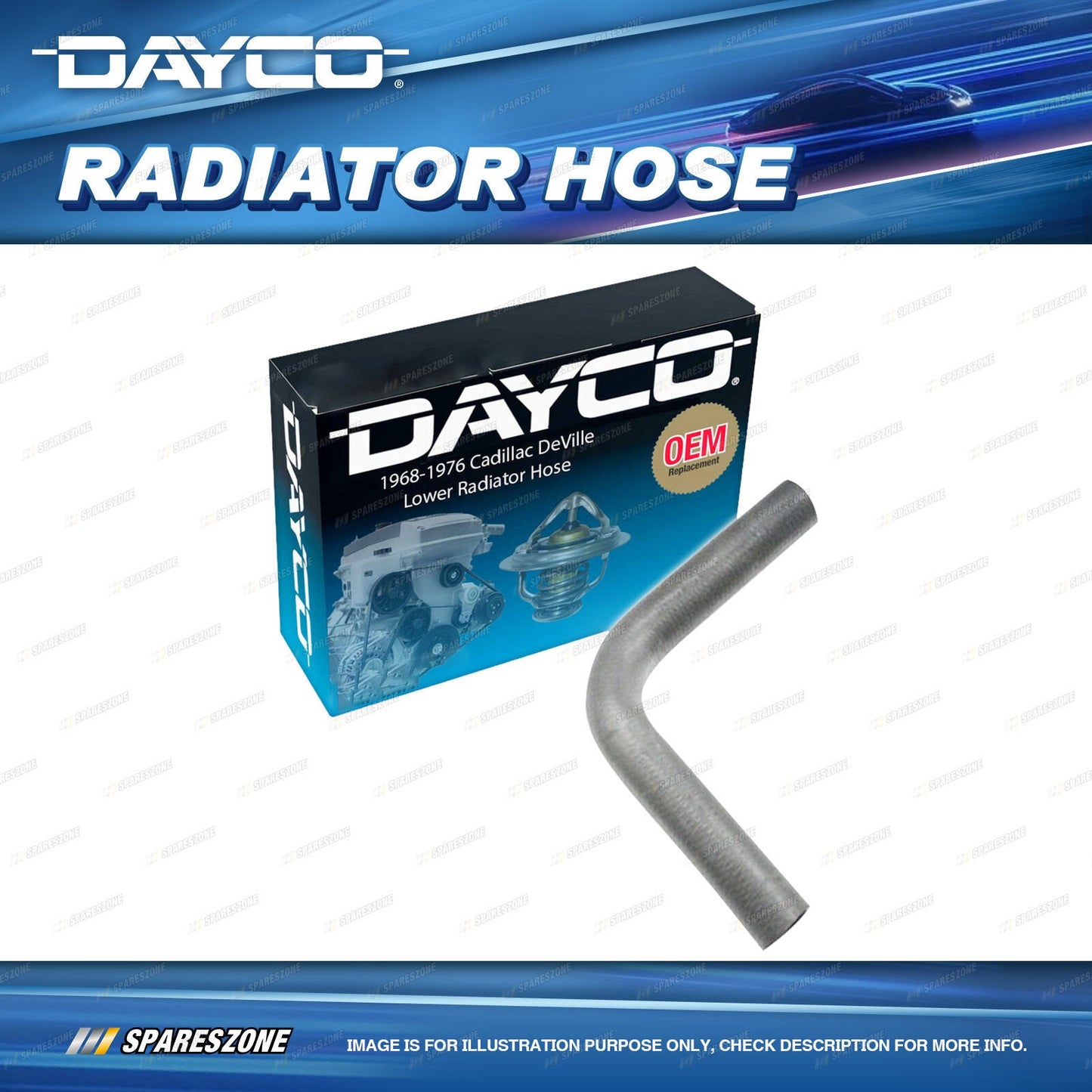 Dayco Upper Radiator Hose for Nissan Silvia S12 S13 180SX S13 1.8L 1986-1991