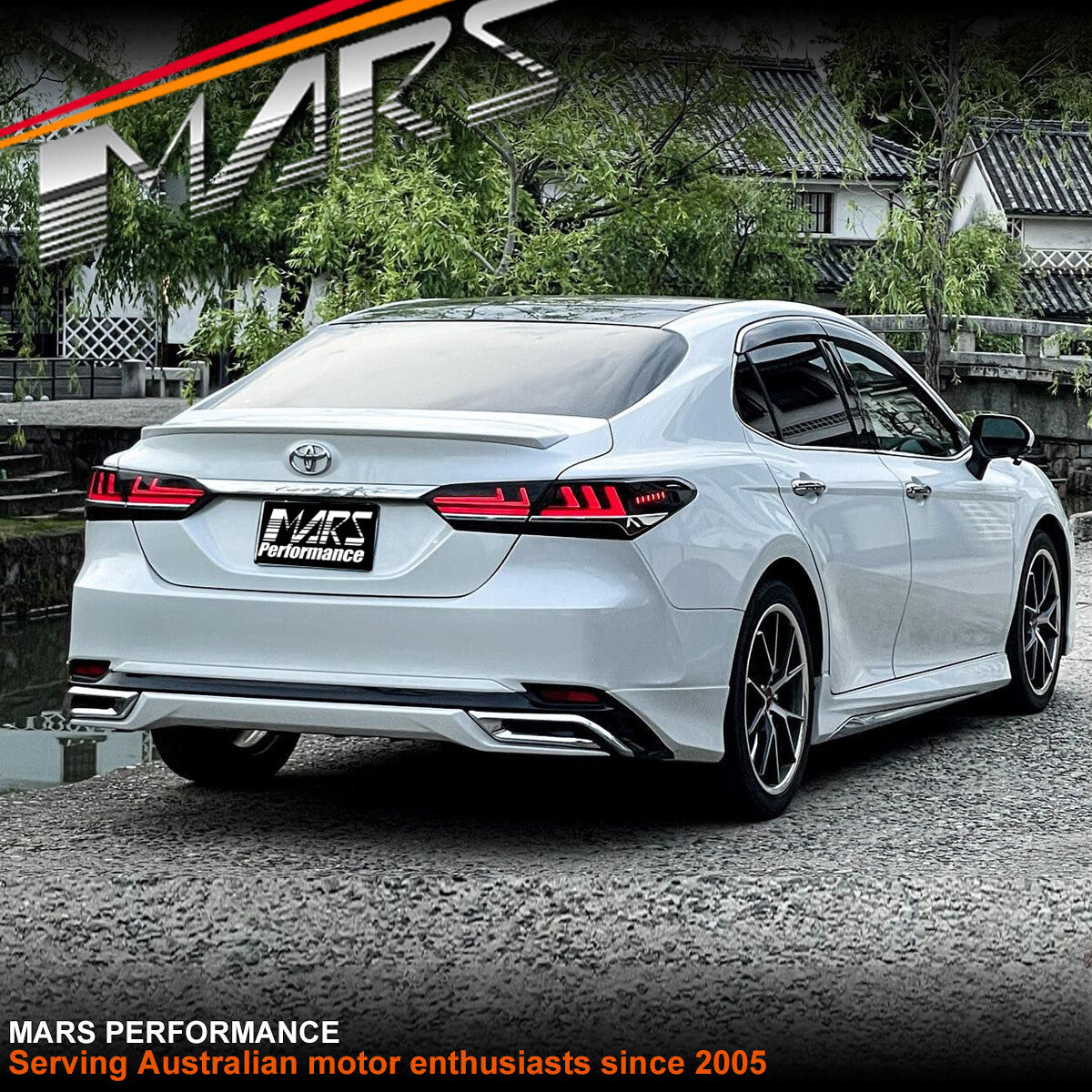 3D Stripe Bar Full LED Sequential Indicator Tail Lights for Toyota Camry 2018-22