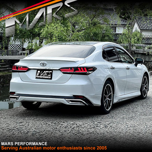 3D Stripe Bar Full LED Sequential Indicator Tail Lights for Toyota Camry 2018-22