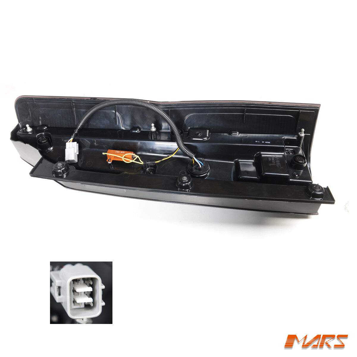 For Toyota Hiace VAN 20-24 Smoke Black Full LED Sequential Indicator Tail Lights