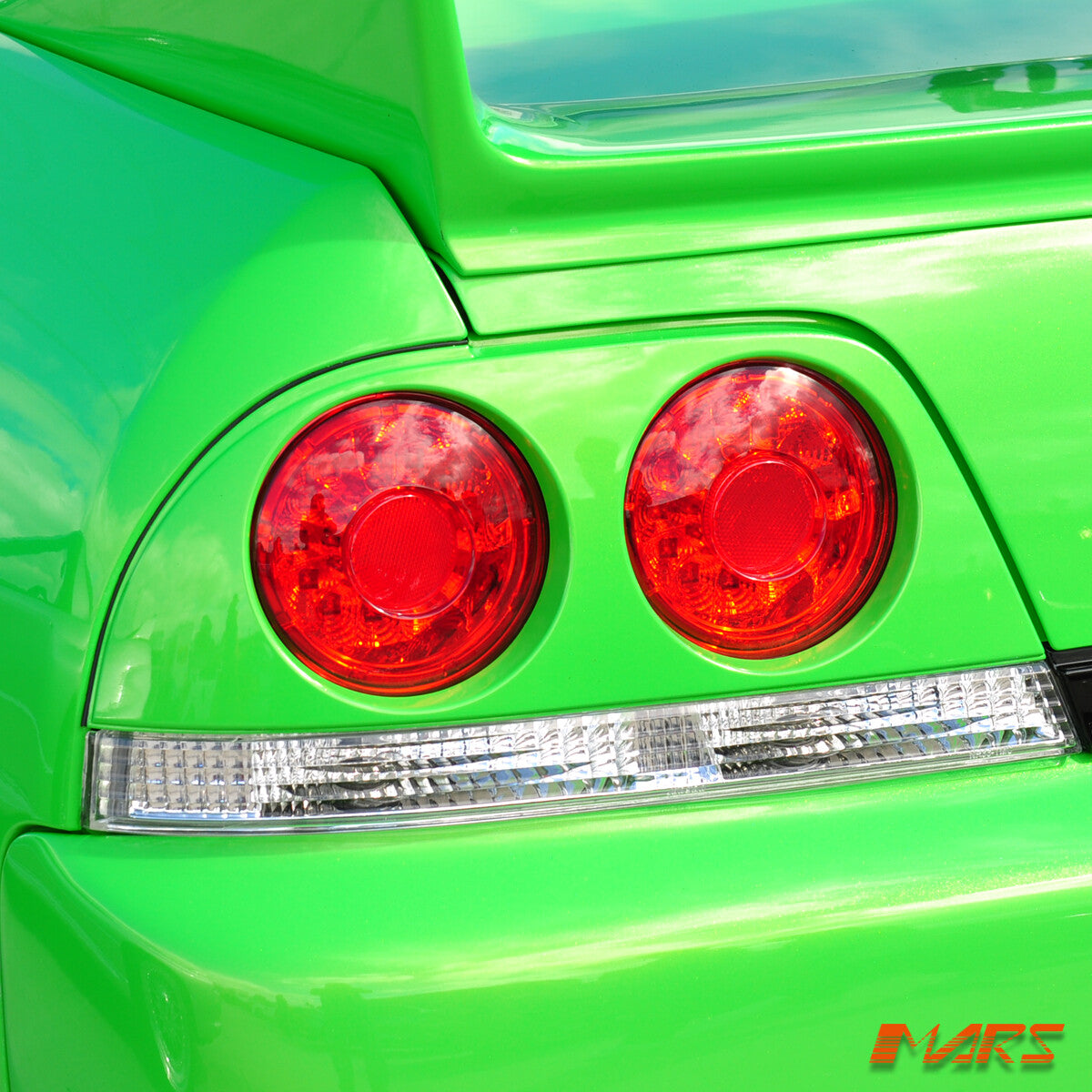 Red LED Tail Lights for Nissan R33 Skyline Coupe GTS-T GT-R GT-T RB250DET JDM