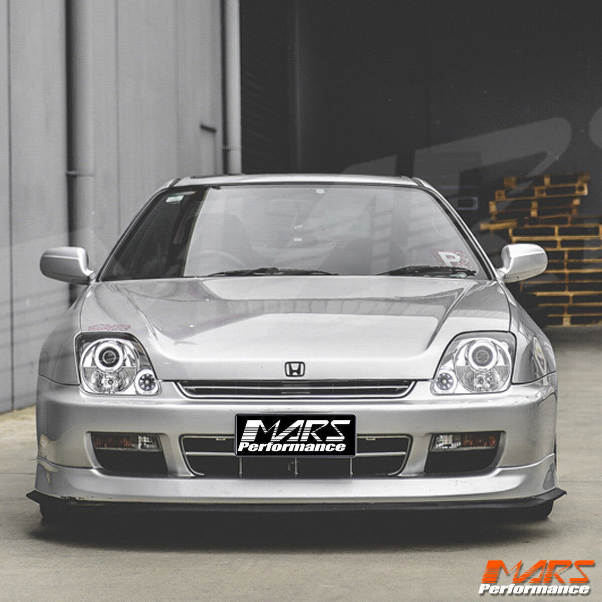 Crystal CCFL Angel-Eyes Projector Head Lights for Honda PRELUDE 1997-2001 JDM