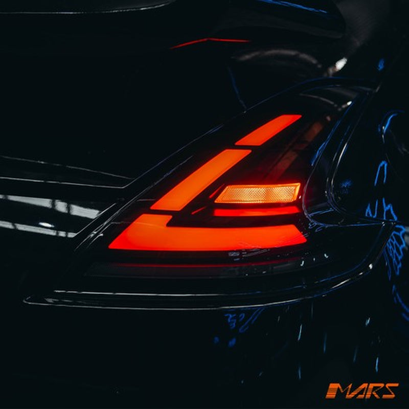 Smoked Full LED Tail Lights with Sequential Indicator for Nissan Z34 370Z 08-21