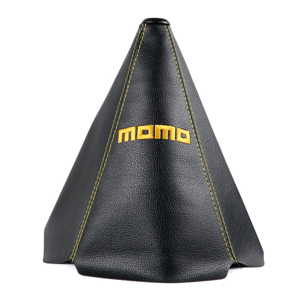 MOMO Manual Car Pvc Leather Gear Shift Knob Boot Stick Shifter Gaiter Cover