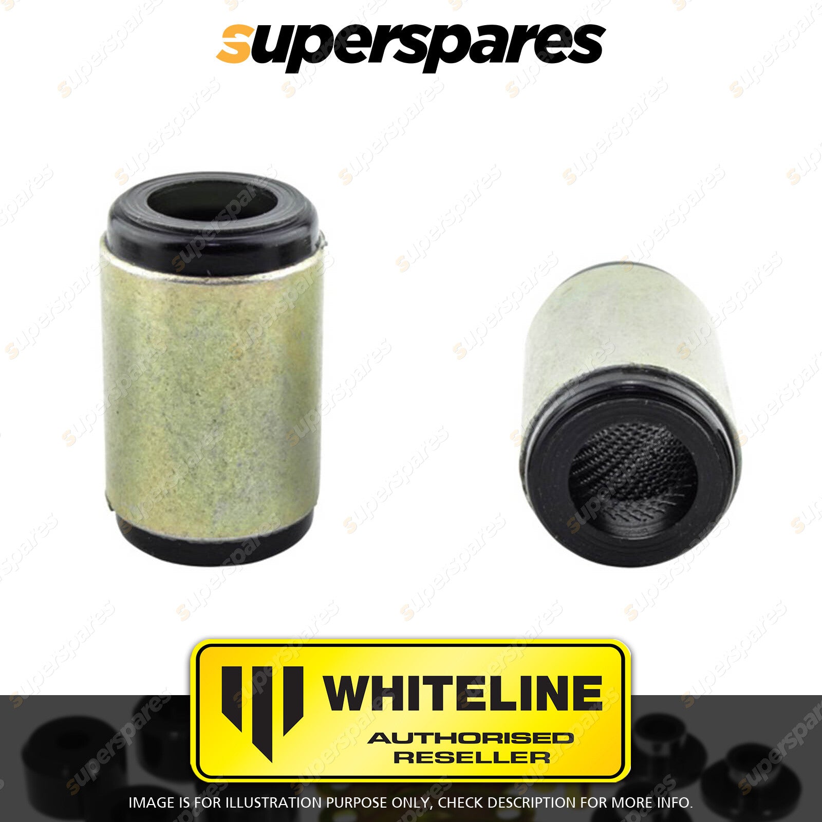 Whiteline Rear Lower Control Arm Front Inner Bush for NISSAN 180SX S13 300ZX Z32
