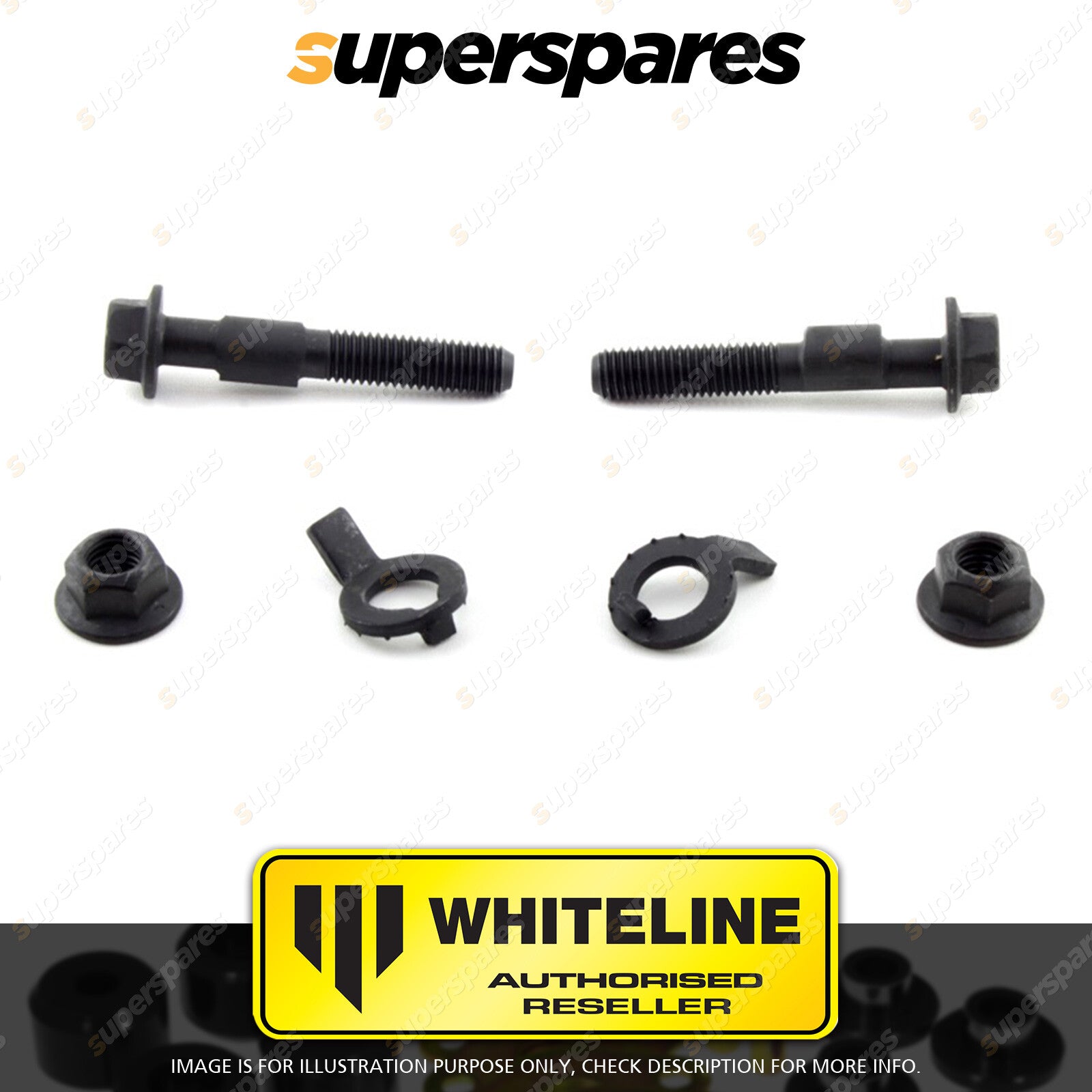 Whiteline Front Camber Adjusting Bolt for NISSAN 180SX S13 240SX S13 S14