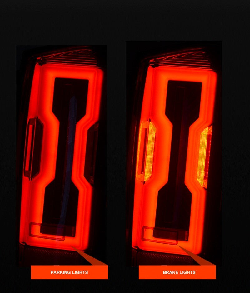 Smoke Full LED Sequential Indicator Tail Lights for MAZDA BT-50 UTE TF 2020-2024