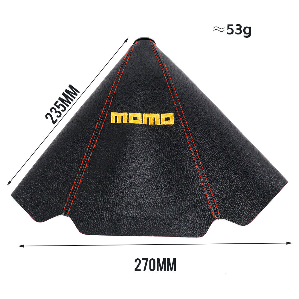 MOMO Manual Car Pvc Leather Gear Shift Knob Boot Stick Shifter Gaiter Cover