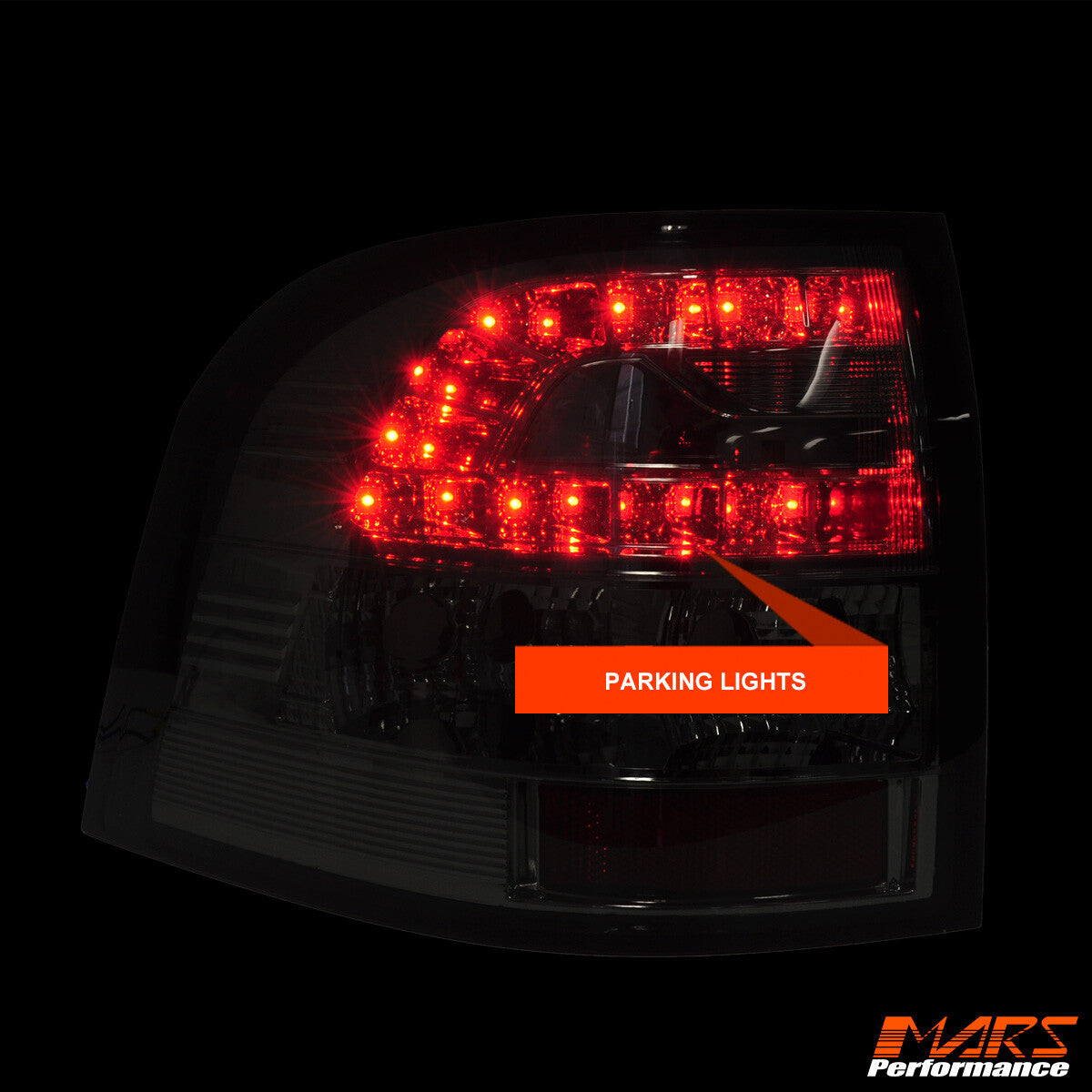 Smoked LED Tail Lights for Holden Commodore VE UTE SV6 SS-V Thunder HSV Maloo