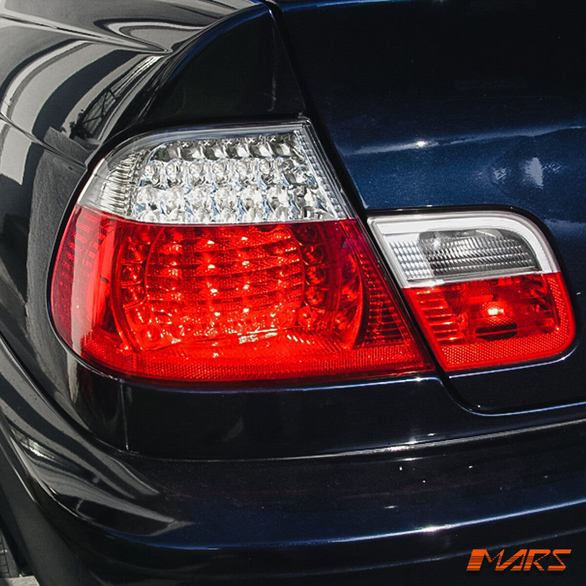 Red LED Tail Lights for BMW 3 E46 99-02 Coupe 320Ci 323Ci 325Ci 328Ci 330Ci M3