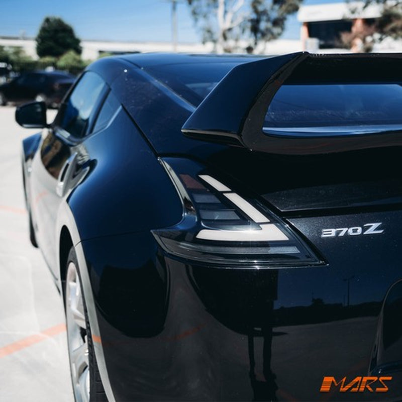 Smoked Full LED Tail Lights with Sequential Indicator for Nissan Z34 370Z 08-21