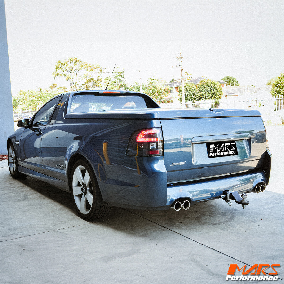 Black LED Tail Lights for Holden Commodore VF UTE Taillight HSV Maloo Pick Up