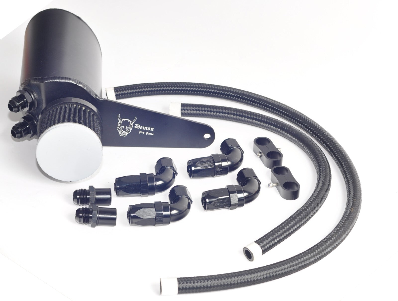 Upgrade XR6 Full Flow Oil Catch Can Kit to Suit Ford Falcon BA/BF/FG Barra