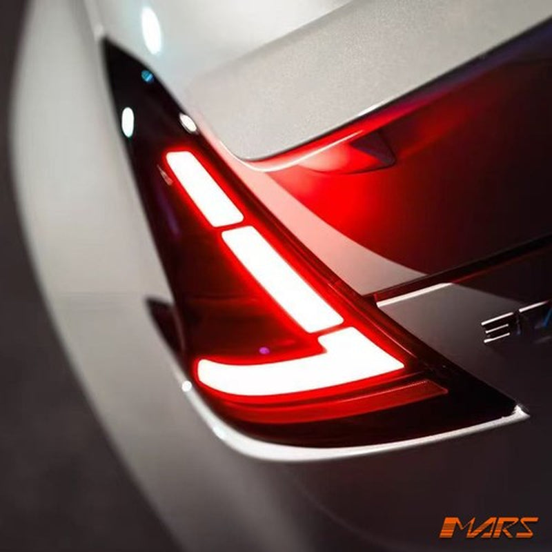 Smoked Full LED Tail Lights with Sequential Indicator for Nissan Z34 370Z 08-21