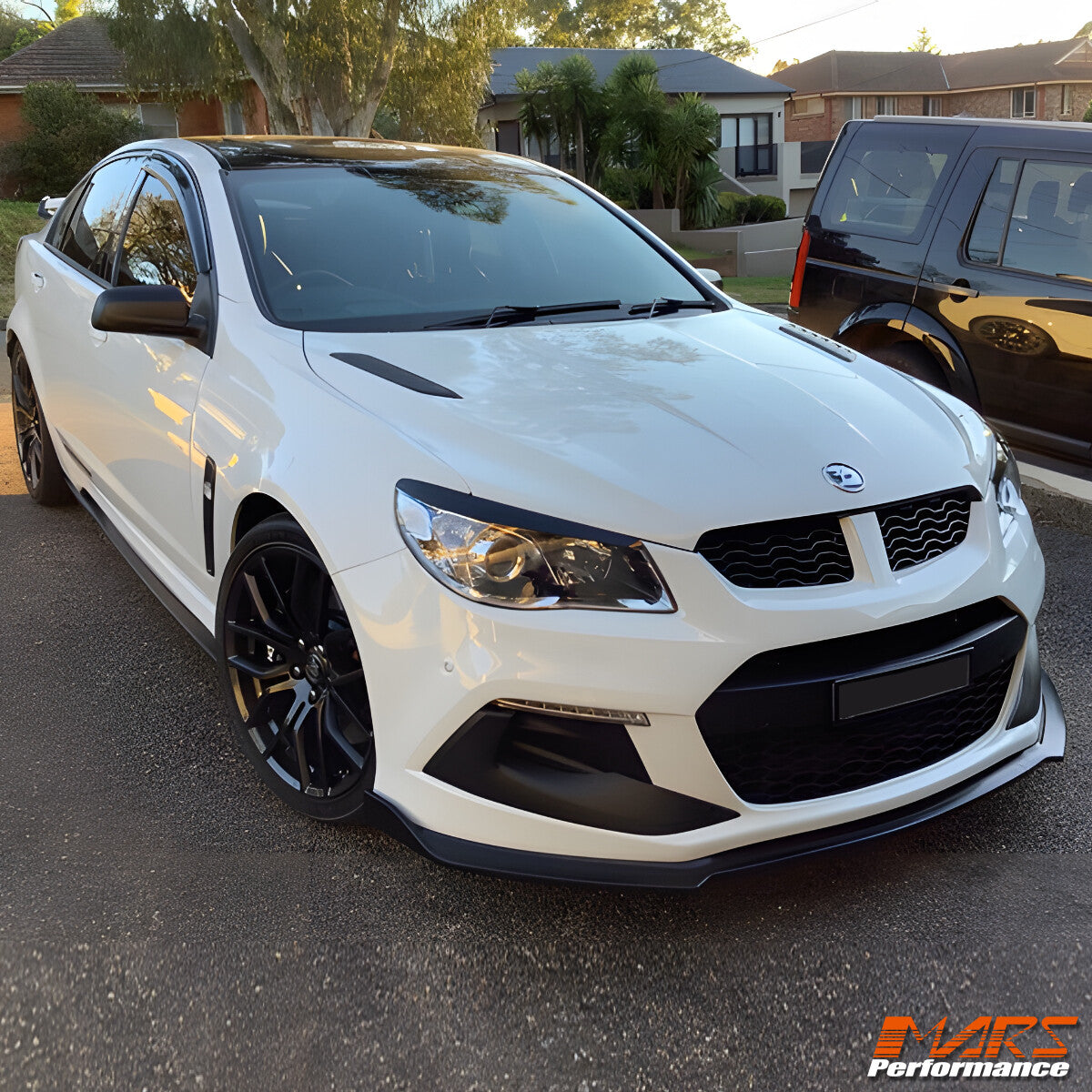 Black Bumper Bar Lip Spoiler for HSV GEN-F Clubsport Maloo R8 Senator Bodykit