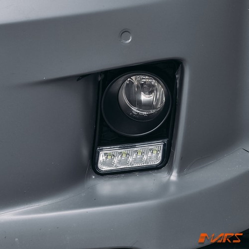 Bumper Bar LED DRL Fog Light Covers for Holden Commodore VE Serie 1 SV6 SSV SS