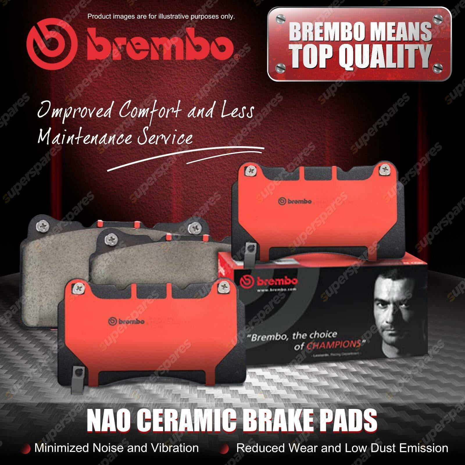4Pcs Front Brembo Ceramic Brake Pads for Nissan Bluebird Teana 180 SX 200 SX S13