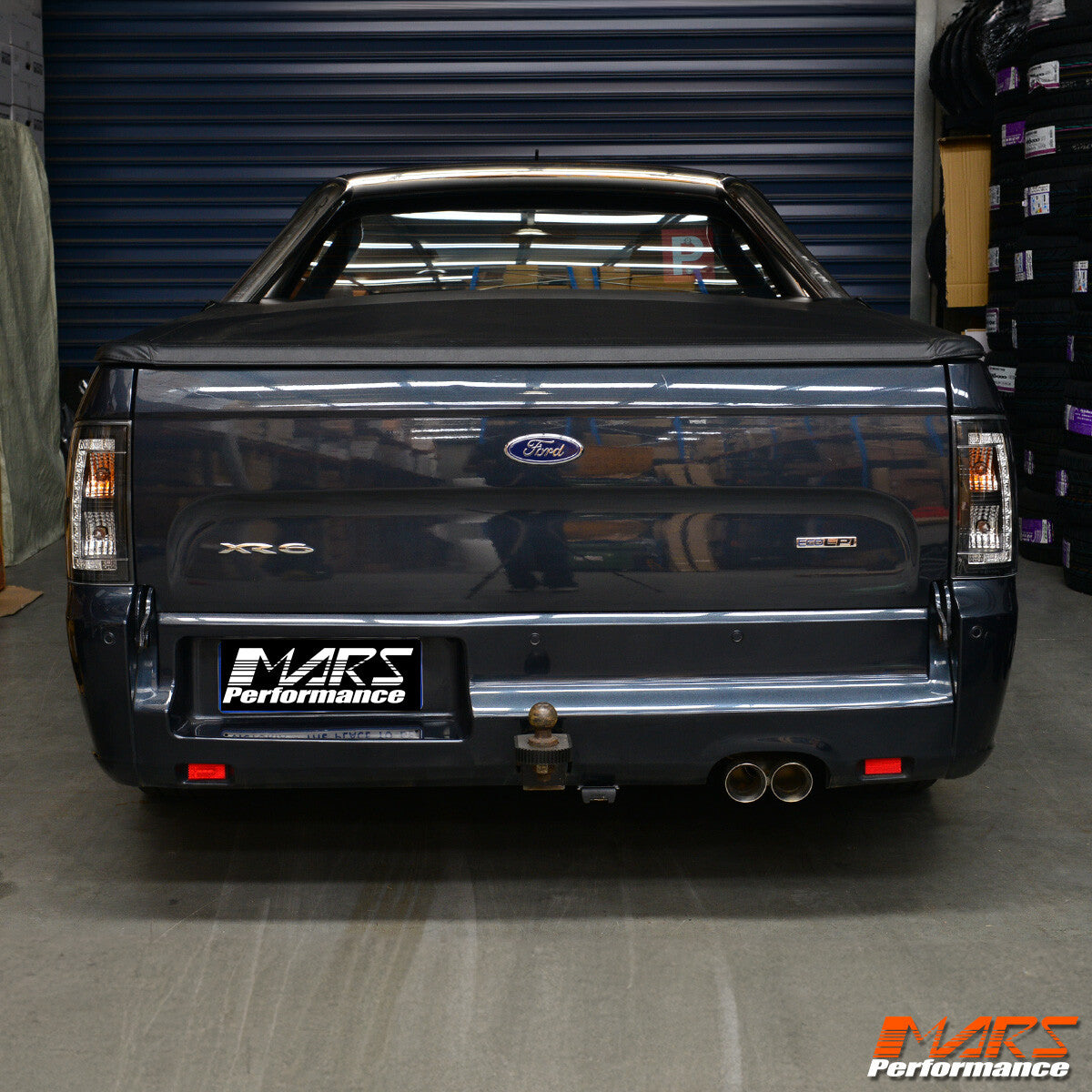 Black LED Tail Lights Ford FG Falcon UTE XR6 XR8 Turbo R6 FPV GS F6 Pursuit