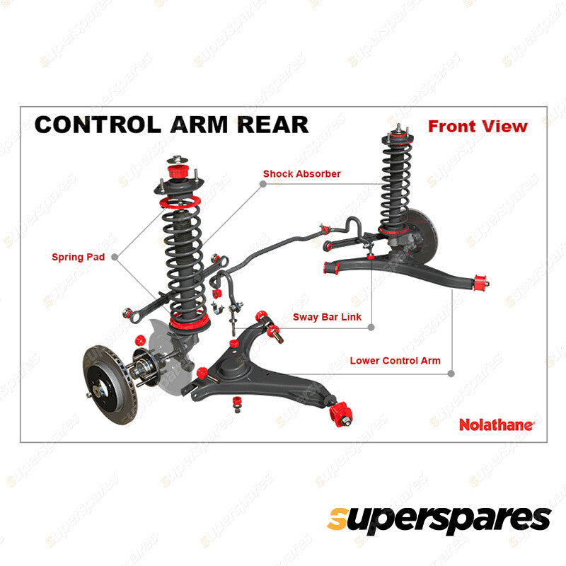 Rear Control Arm Lower F Inner Bush 45 for Nissan 180SX 200SX 240SX S13 S14 S15