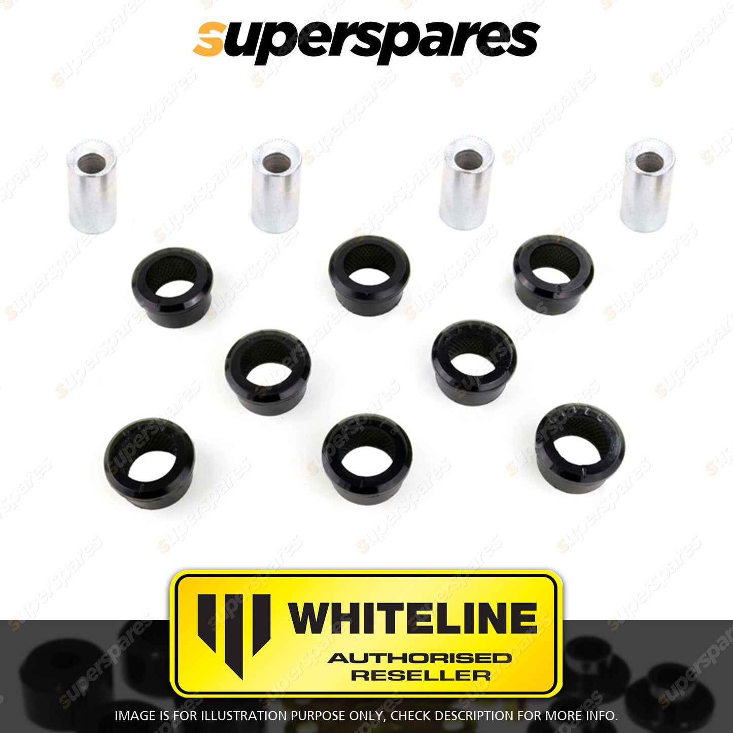 Rear Lower Control Arm Rear Inner Outer Bush for NISSAN 180SX SILVIA S13